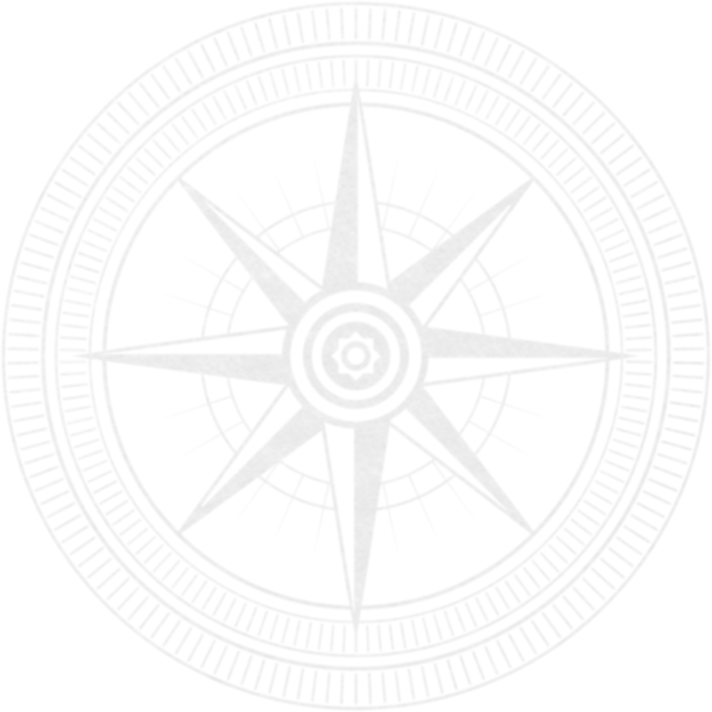 Vintage compass symbol representing inner guidance and personal transformation